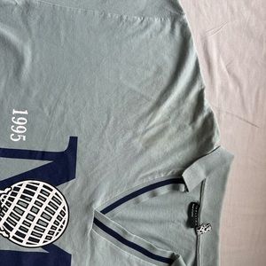 Oversized revere polo t-shirt